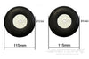 Black Horse 2500mm Heinkel He 111 Main Wheels BHM1017-119