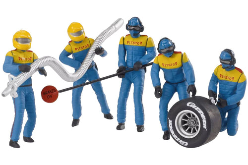 Carrera 1/32 Scale Figures Blue/Yellow Mechanics (5) CRE20021132