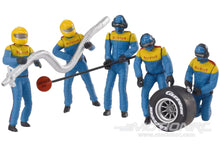 Load image into Gallery viewer, Carrera 1/32 Scale Figures Blue/Yellow Mechanics (5) CRE20021132
