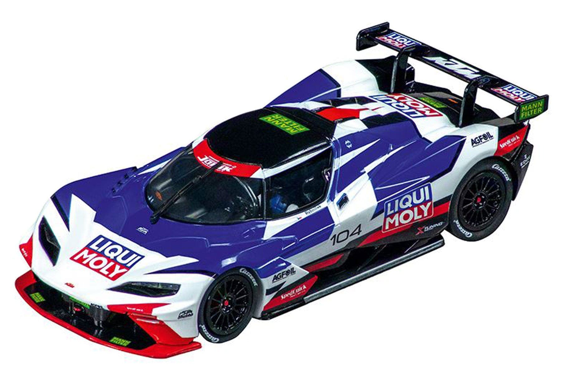 Carrera 1/32 Scale KTM X-BOW GTX Liqui Moly No.104 Slot Car CRE20027745