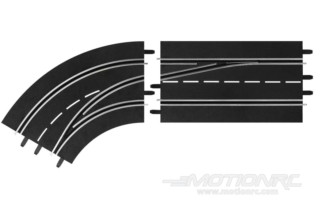 Carrera Lane Change Left Curve Track Out to In for Digital 124 and 132 Tracks CRE20030363