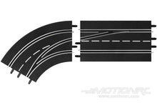 Load image into Gallery viewer, Carrera Lane Change Left Curve Track Out to In for Digital 124 and 132 Tracks CRE20030363
