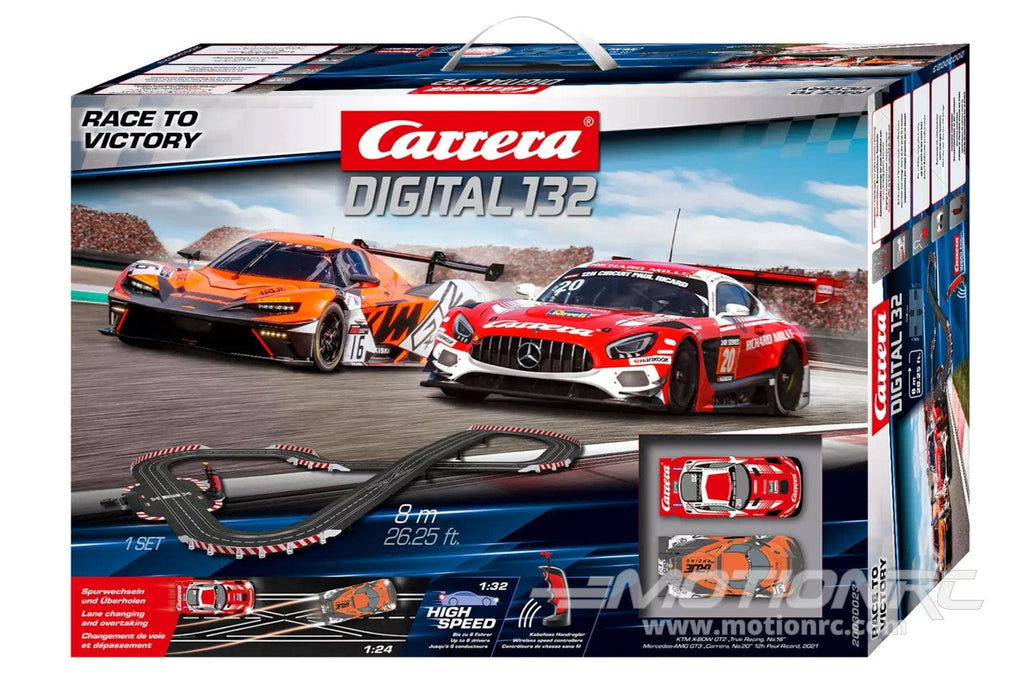 Carrera Race to Victory 1/32 Scale Digital Slot Car Set CRE20030023