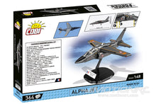 Load image into Gallery viewer, COBI France Dassault Alpha Jet Fighter 1:48 Scale Building Block Set COBI-5842
