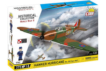 Load image into Gallery viewer, COBI Hawker Hurricane (No.302 Sqn.RAF) 1:32 Scale Building Block Set COBI-5762

