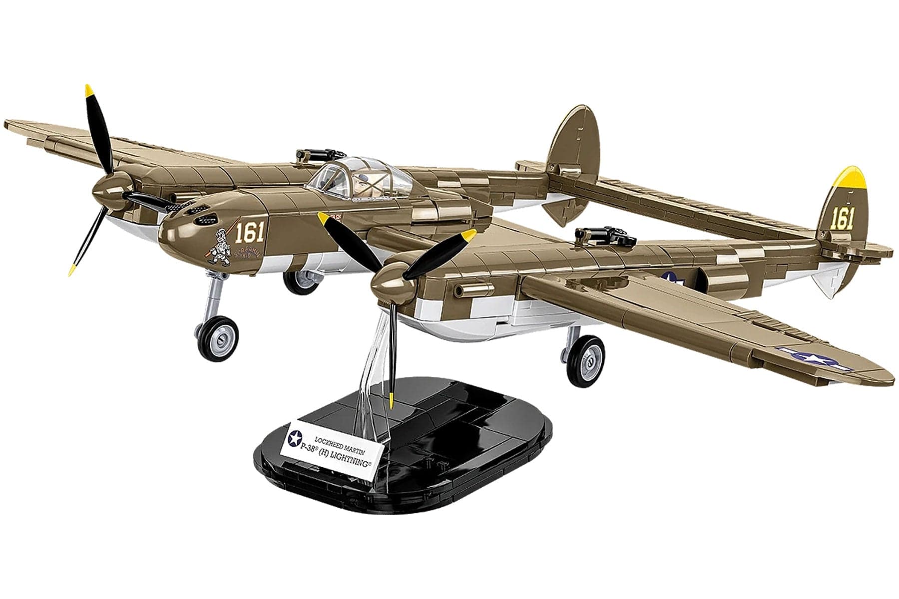 COBI Lockheed P-38H Lightning 1:32 Scale Building Block Set COBI-5763