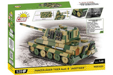 Load image into Gallery viewer, COBI Panzerjäger Tiger Ausf.B Jagdtiger Tank 1:48 Scale Building Block Set COBI-2733
