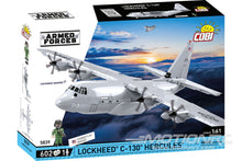 Load image into Gallery viewer, COBI US Lockheed C-130 Hercules 1:61 Scale Building Block Set COBI-5839
