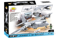 Load image into Gallery viewer, COBI US Lockheed C-130 Hercules 1:61 Scale Building Block Set COBI-5839
