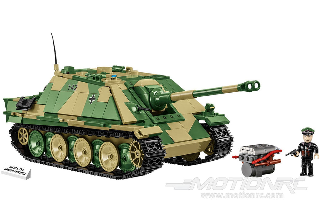 COBI WWII German Jagdpanther (SD.KFZ.173) 1:28 Scale Building Block Set COBI-2574