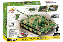 Load image into Gallery viewer, COBI WWII German Jagdpanther (SD.KFZ.173) 1:28 Scale Building Block Set COBI-2574
