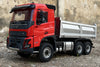 Double Eagle Volvo FMX 1/14 Scale Red Metal Hydraulic 6x6 Dump Truck - RTR EE115-003R