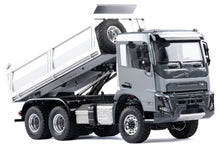 Load image into Gallery viewer, Double Eagle Volvo FMX 1/14 Scale Silver Metal Hydraulic 6x6 Dump Truck - RTR EE115-003S
