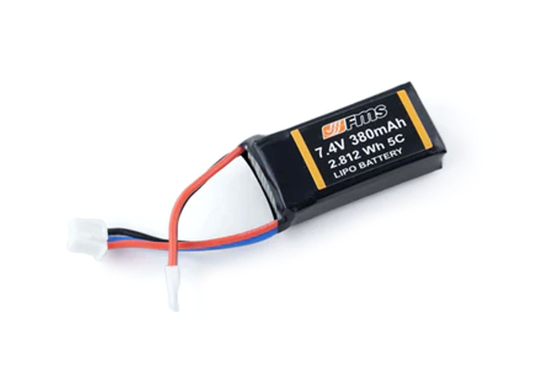 FMS 380mAh 2S 7.4V LiPo Battery with Micro Connector FMSC1389