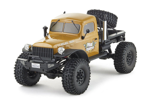 FMS Atlas 4x4 Yellow 1/10 Scale 4WD Crawler - RTR FMS11036RSYL