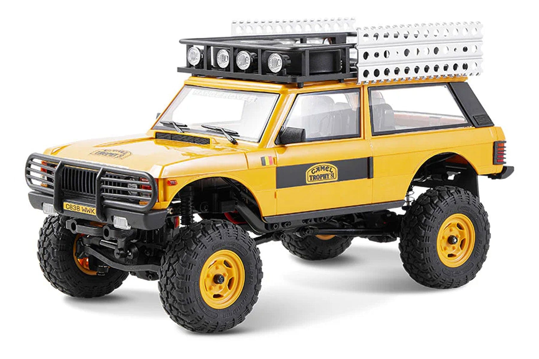 FMS FCX24M Range Rover Camel Trophy Edition 1/24 Scale 4WD Crawler - RTR FMS12481RTRYL