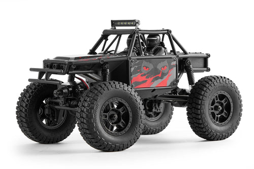 FMS Lemur Red 1/24 Scale 4WD Crawler - RTR FMS12404RTRRD