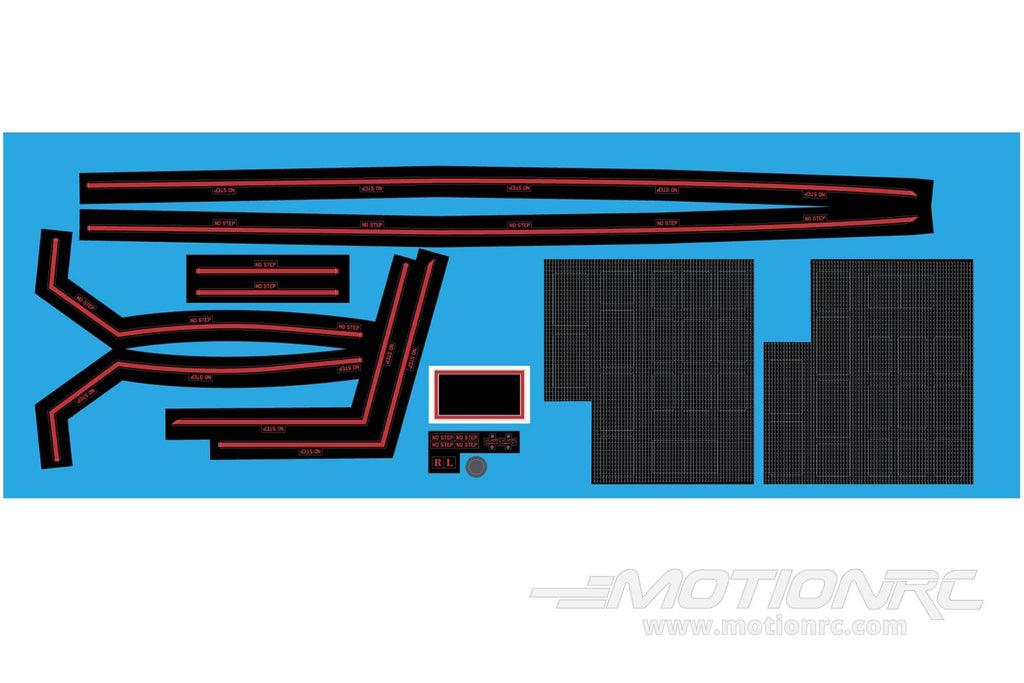 Freewing 70mm SR-71 Blackbird Decal Set A FJ32211071