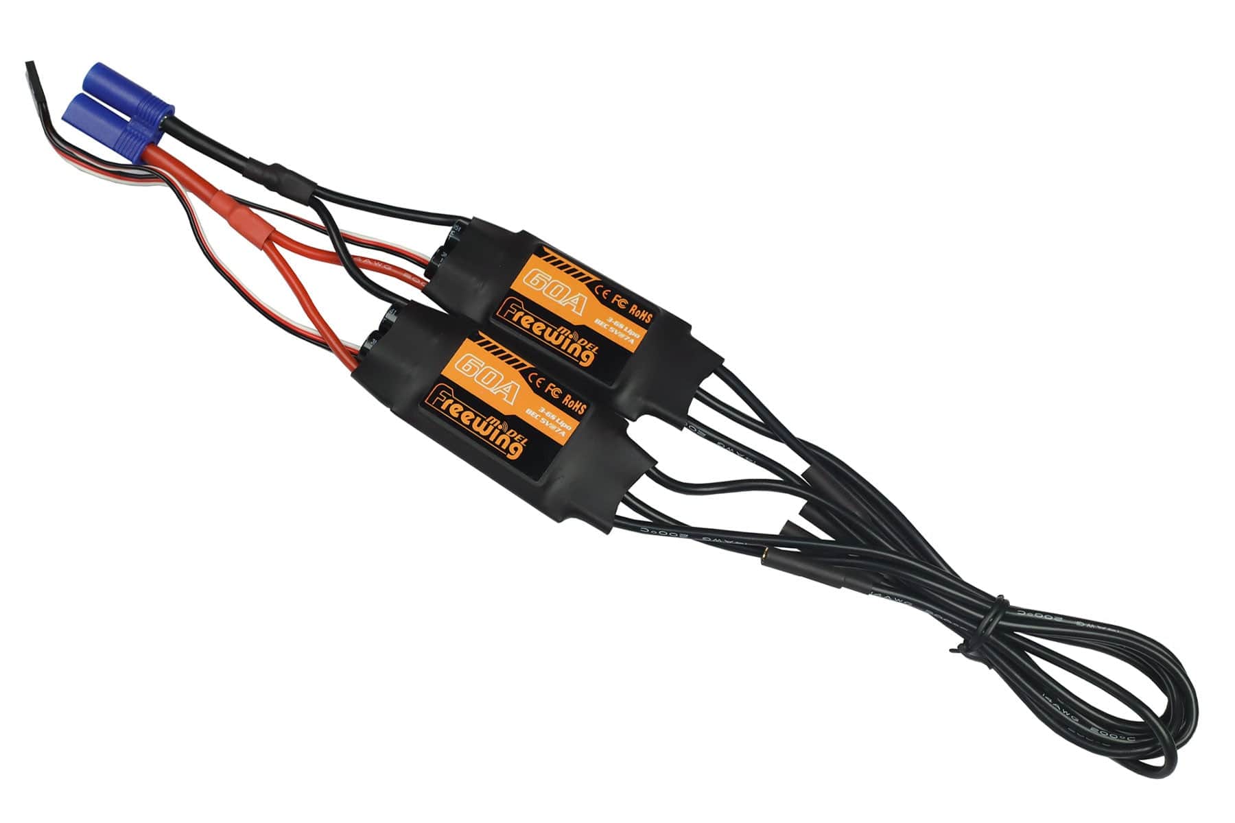 Freewing 70mm SU-35 60A Dual Brushless ESCs S35D002001