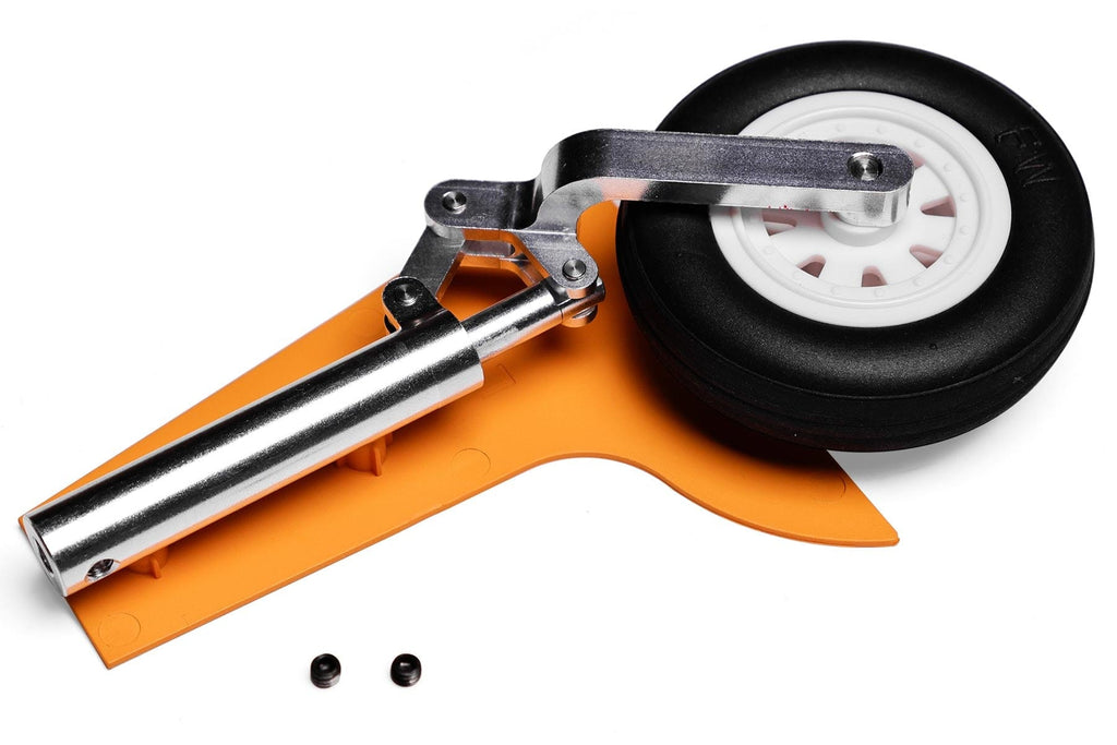 Freewing 90mm EDF Ares 3D Rear Gear Struts and Wheels - Left - Yellow FJ32321084