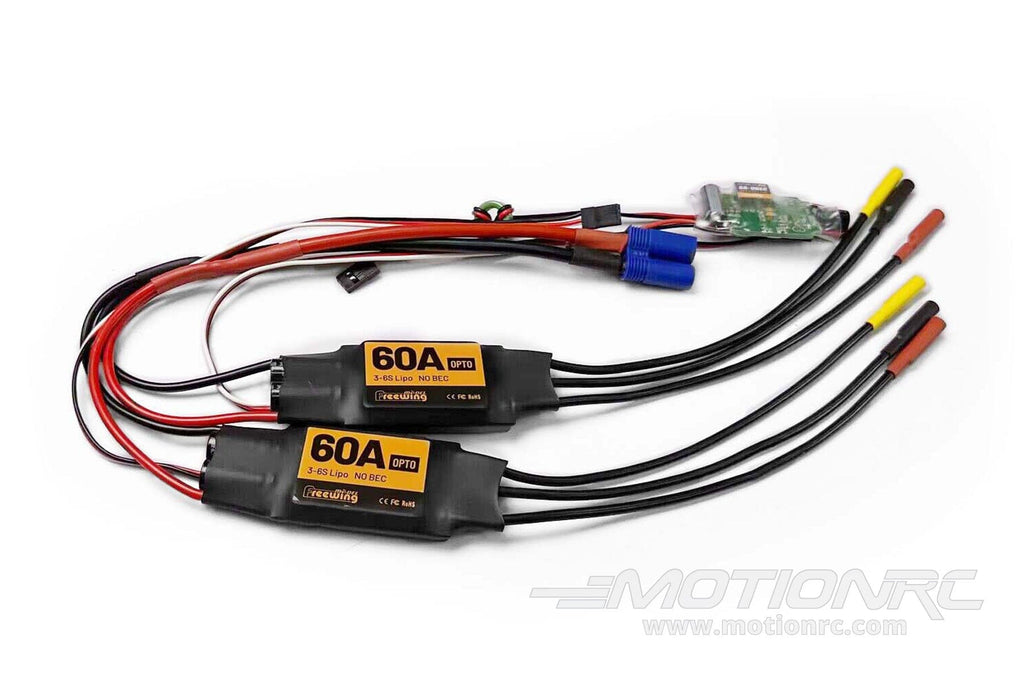Freewing Twin 70mm EDF PJ50 Private Jet 60A ESCs with 8A UBEC (Set) 088D002001