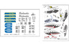 Freewing Twin 80mm A-10 Thunderbolt II V2 Decal B FJ31113072