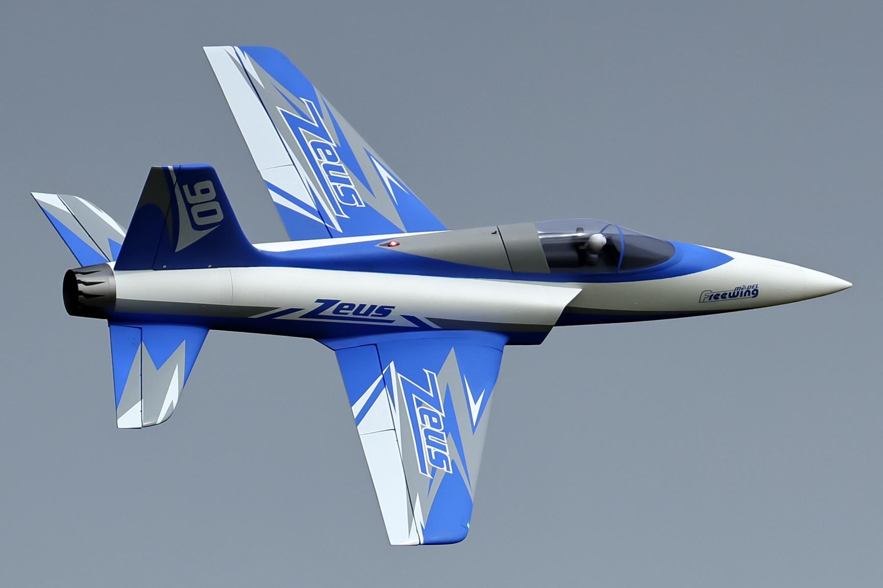 Freewing Zeus 90mm EDF Sport Jet - ARF PLUS FJ32011AP