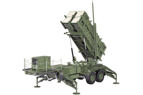 Heng Guan US Military Green 1/12 Scale Missile Launcher Trailer - KIT HGN-P805GREEN