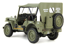 Load image into Gallery viewer, Heng Guan US Military Green 1/14 Scale Jeep - RTR HGN-HG458GREEN
