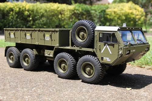 Heng Guan US Military HEMTT Green 1/12 Scale 8x8 Heavy Tactical Dump Truck - RTR HGN-P803APRO