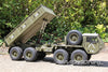 Heng Guan US Military HEMTT Green 1/12 Scale 8x8 Heavy Tactical Dump Truck - RTR HGN-P803APRO