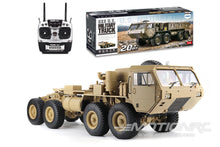 Load image into Gallery viewer, Heng Guan US Military HEMTT Tan 1/12 Scale 8x8 Heavy Tactical Truck - RTR - (OPEN BOX) HGN-P802PRO
