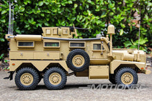 Load image into Gallery viewer, Heng Guan US Military MRAP Tan 1/12 Scale 6x6 Armored Tactical Vehicle - RTR - (OPEN BOX) HGN-P602PRO(OB)
