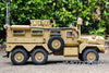 Heng Guan US Military MRAP Tan 1/12 Scale 6x6 Armored Tactical Vehicle - RTR - (OPEN BOX) HGN-P602PRO(OB)