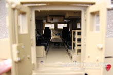Load image into Gallery viewer, Heng Guan US Military MRAP Tan 1/12 Scale 6x6 Armored Tactical Vehicle - RTR - (OPEN BOX) HGN-P602PRO(OB)
