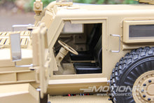 Load image into Gallery viewer, Heng Guan US Military MRAP Tan 1/12 Scale 6x6 Armored Tactical Vehicle - RTR - (OPEN BOX) HGN-P602PRO(OB)
