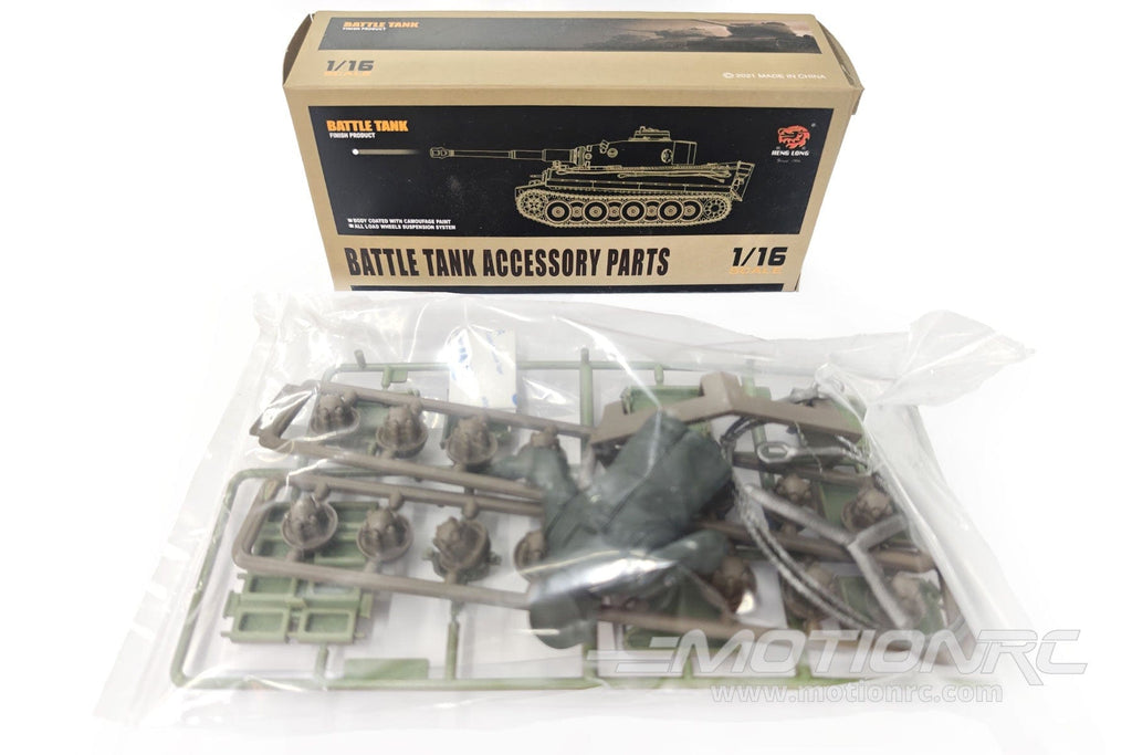 Heng Long 1/16 Scale USA M26 Pershing Plastic Parts Set HLG3838-100