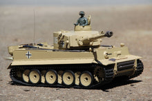 Load image into Gallery viewer, Heng Long German Tiger 1 North Africa Upgrade Edition 1/16 Scale Heavy Tank - RTR HLG3818-005
