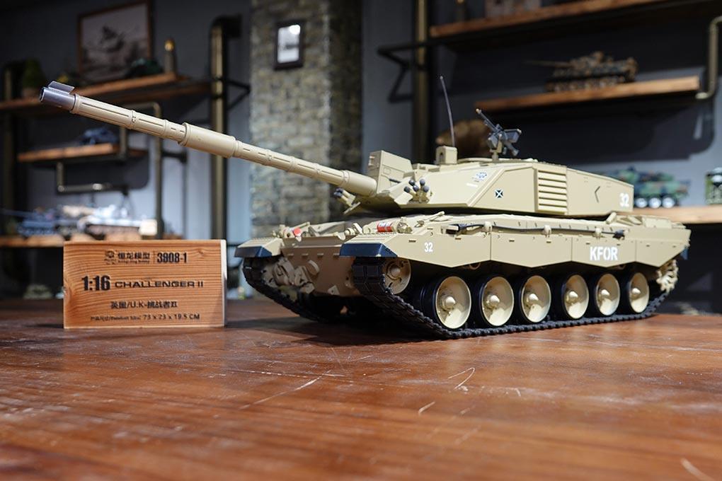 Heng Long UK Challenger II Upgrade Edition 1/16 Scale Battle Tank - RTR - (OPEN BOX) HLG3908-001(OB)