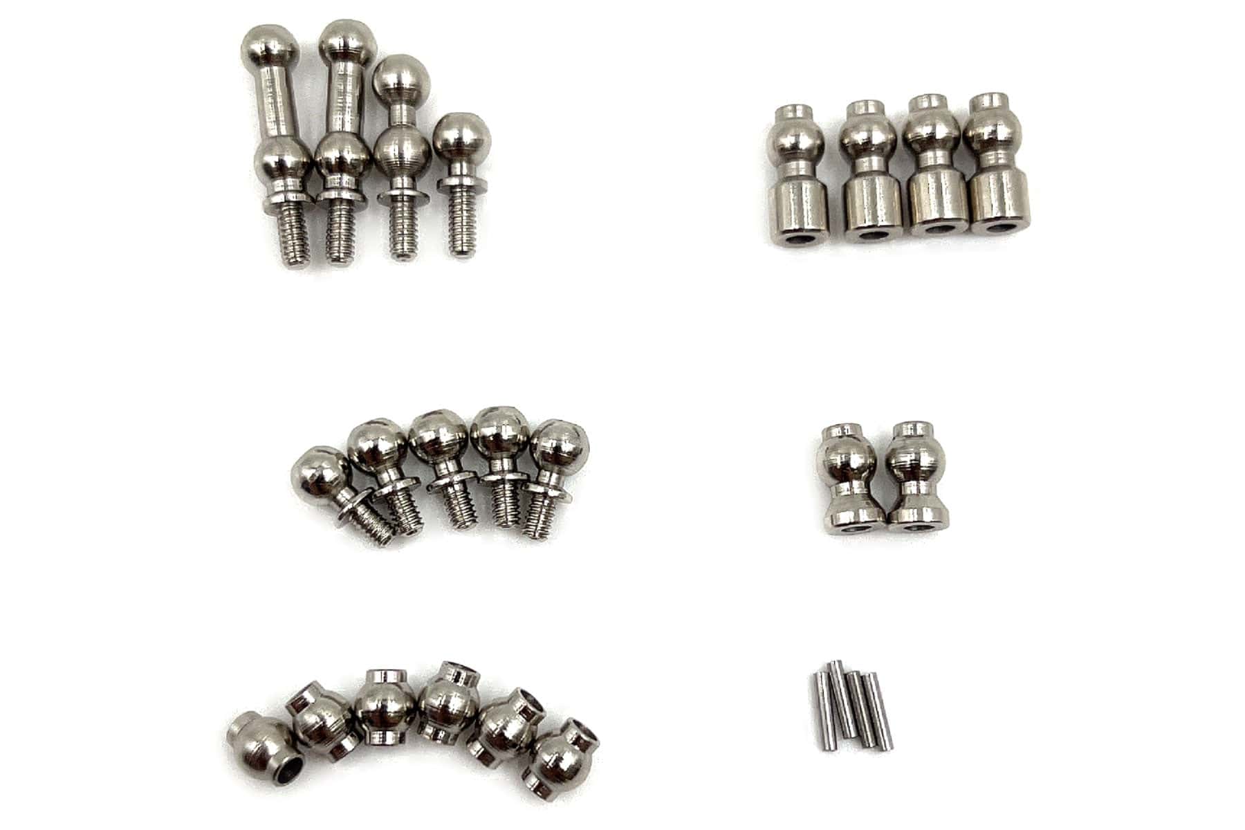 Hobby Plus 1/18 Scale Evo Pro Single Speed Ball Stud Set HBP240495