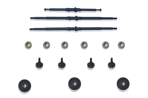 Hobby Plus CR-18 6X6 Axle Metal Gear Set HBP240340
