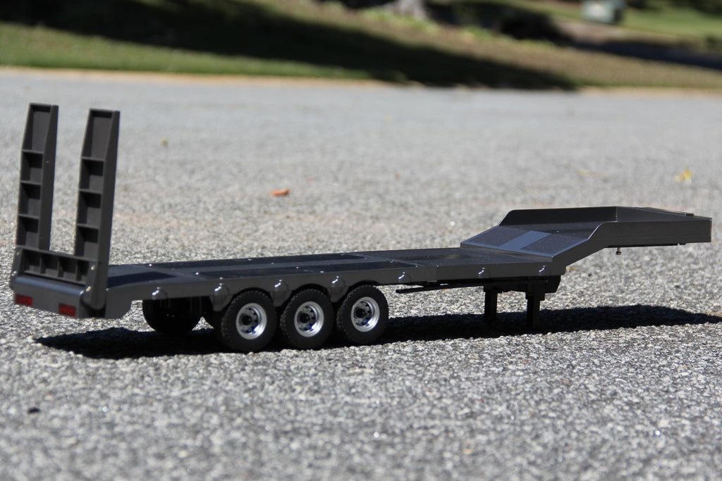 Huina 1/18 Scale Grey Platform Semi Trailer - RTR HUA1502-G