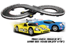 Load image into Gallery viewer, Joysway SuperFun 102 1/43 Scale USB-Powered Slot Car Set JSW9102
