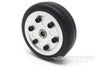 JP Hobby 50mm (1.96") x 16mm Rubber Wheel for 4mm Axle JPH5016-101