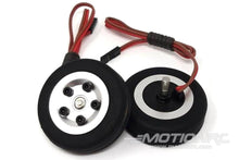 Load image into Gallery viewer, JP Hobby Electric Brakes with 45mm (1.77&quot;) x 14mm Rubber Wheels for 3mm Axles JPH6001-100
