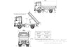 Kabolite K3362 1/14 Scale Grey 4x4 Hydraulic Dump Truck - RTR KBLK3362G