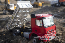 Load image into Gallery viewer, Kabolite K3362 1/14 Scale Red 4x4 Hydraulic Dump Truck - RTR KBLK3362R
