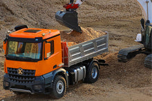 Load image into Gallery viewer, Kabolite K5701 1/14 Scale Orange 4x4 Dump Truck - RTR KBLK5701-001
