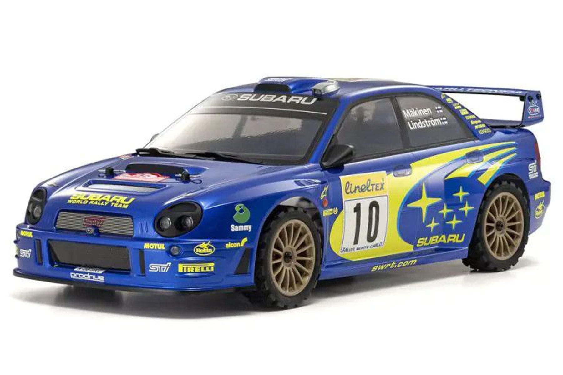 Kyosho Fazer Mk2 FZ-02R Subaru Impreza WRC2002 1/10 Scale 4WD Rally Car - RTR KYO34481T1