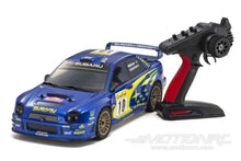 Load image into Gallery viewer, Kyosho Fazer Mk2 FZ-02R Subaru Impreza WRC2002 1/10 Scale 4WD Rally Car - RTR KYO34481T1
